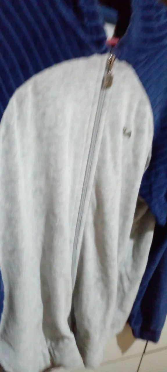 Blusa com capuz pouco uso G FILA original  - Foto 4