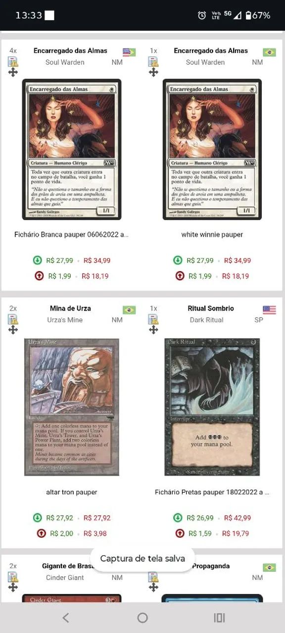 Cartas de Magic Compra e venda - Foto 4
