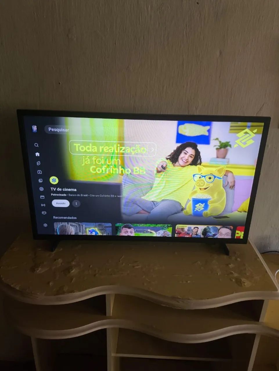 Televisão Samsung H5000F UN32H5000FGXZD 32 polegadas 7 meses de uso