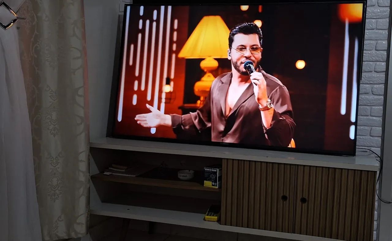 TELEVISÃO 55 POLEGADAS LG  COMANDO VOZ (ALEXA) BLUETOOTH BORDA INFINITA 600 CANAIS ENTREGO - Foto 4