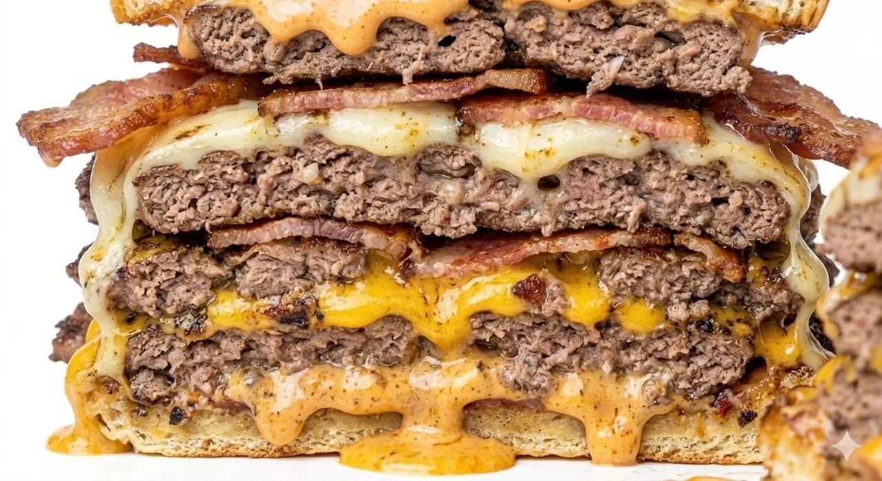 Triplo smash burgeuer  - Foto 3
