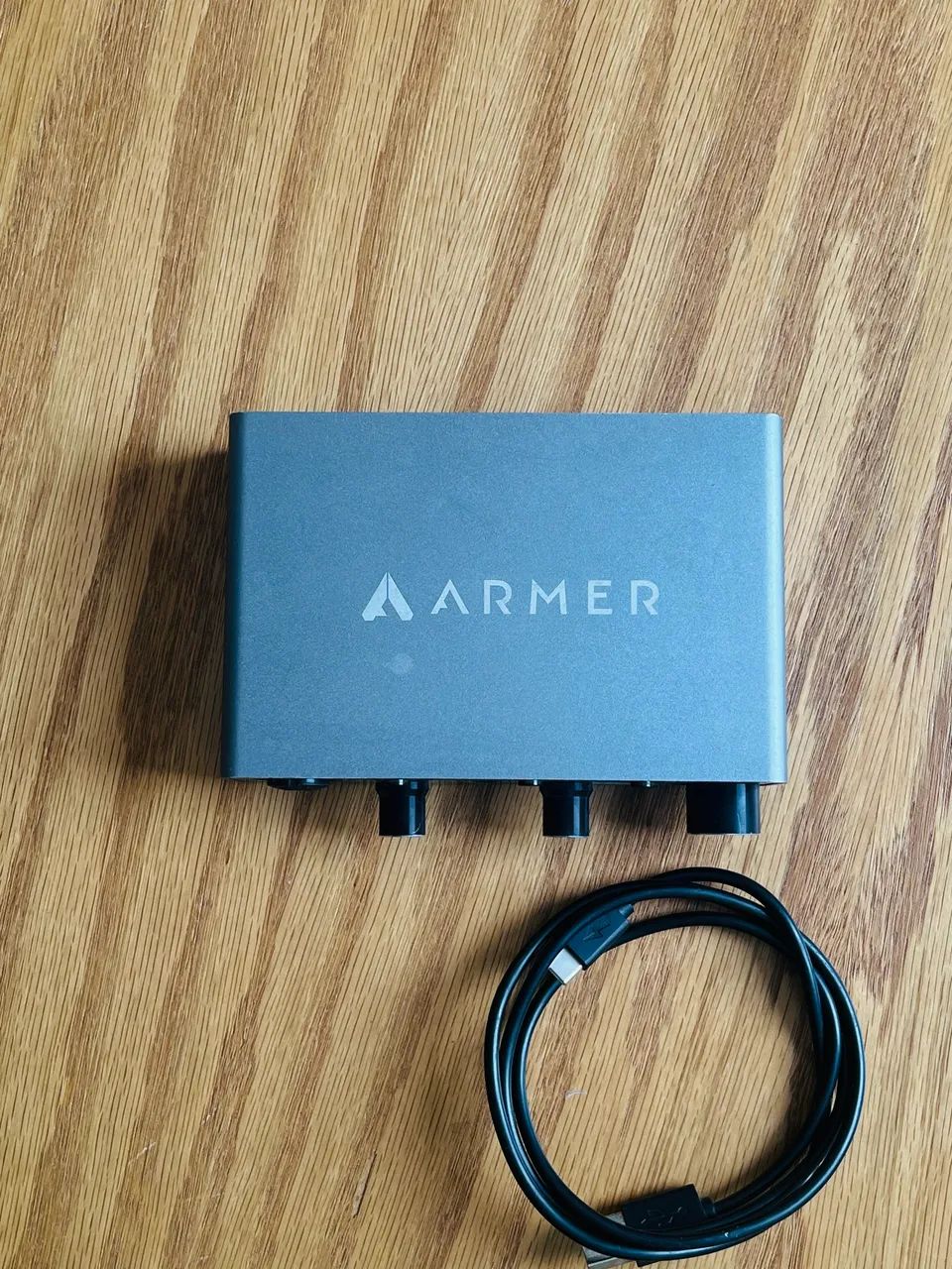 Interface de Áudio Armer Argent One - Estado de Nova! Chassi em Alumínio