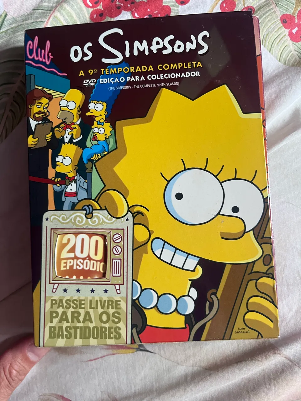 DVD Os Simpsons 7 (sétima) temporada edição para colecionador