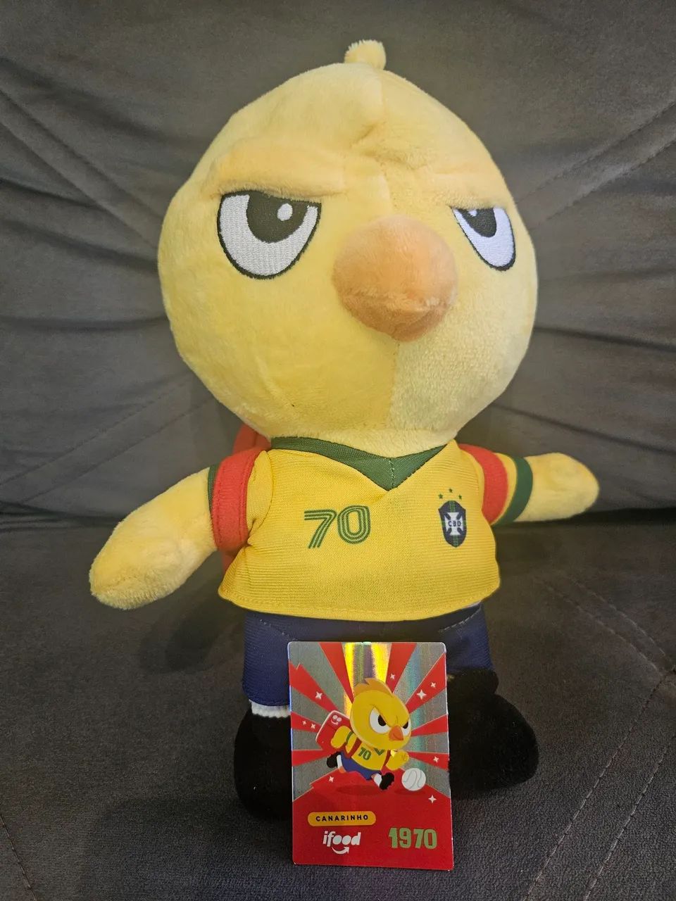 Canarinho Ifood Copa de 1970 Original