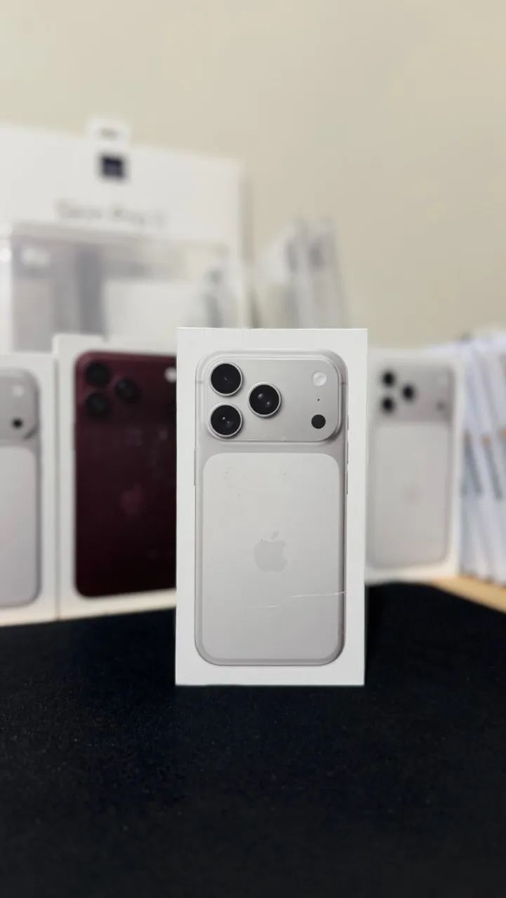 Iphone 17 PRO 256gb silver + carregador turbo