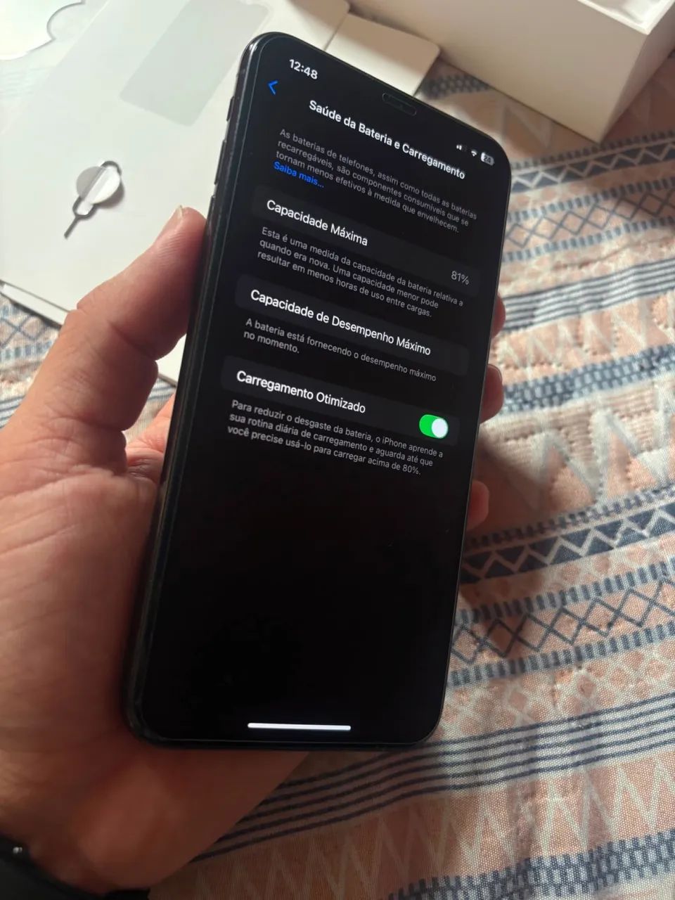 Vendo iphone xs max 256gb zerado  - Foto 4