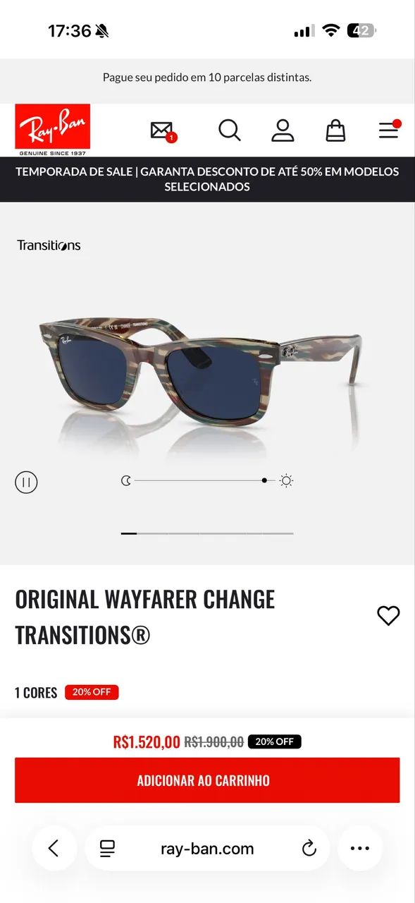 Rayban fotocromatico  - Foto 4