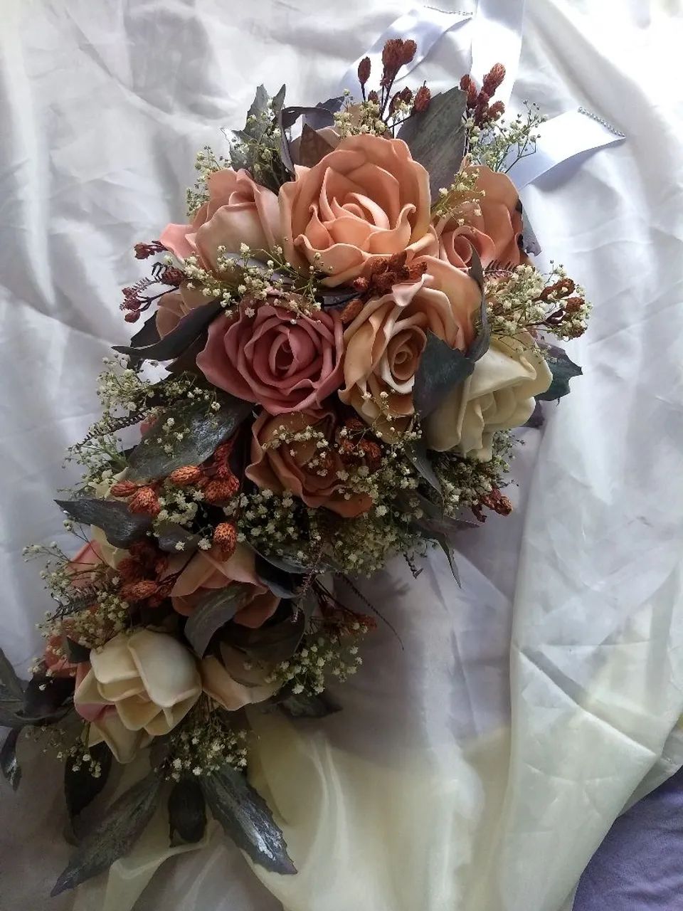 Buquê de noiva rosas eternas  - Foto 2