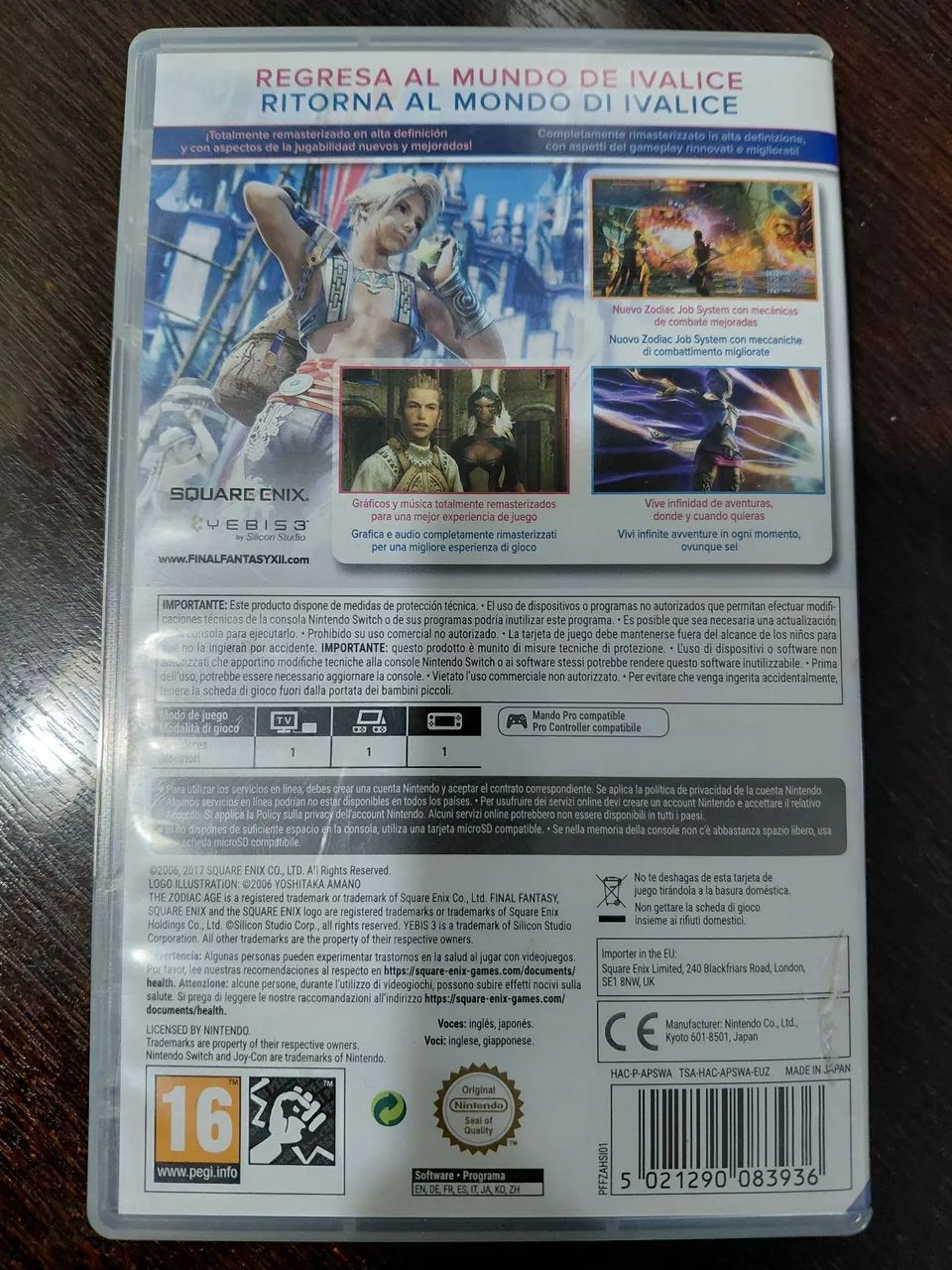 Final Fantasy XII Nintendo Switch  - Foto 2