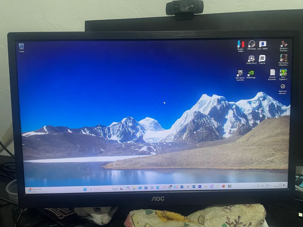 Monitor Aoc Fullhd 