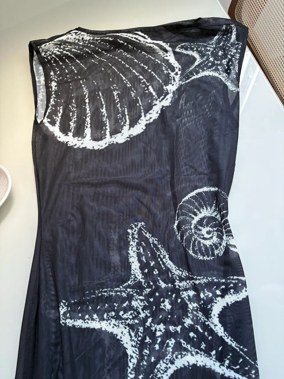 Vestido saída de praia tule  - Foto 2