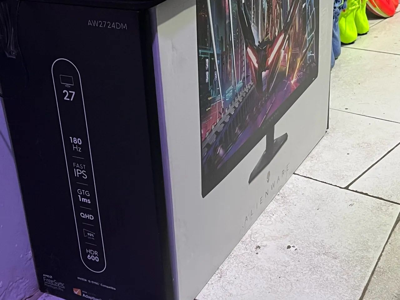 MONITOR QHD IPS 27 ALLIENWARE