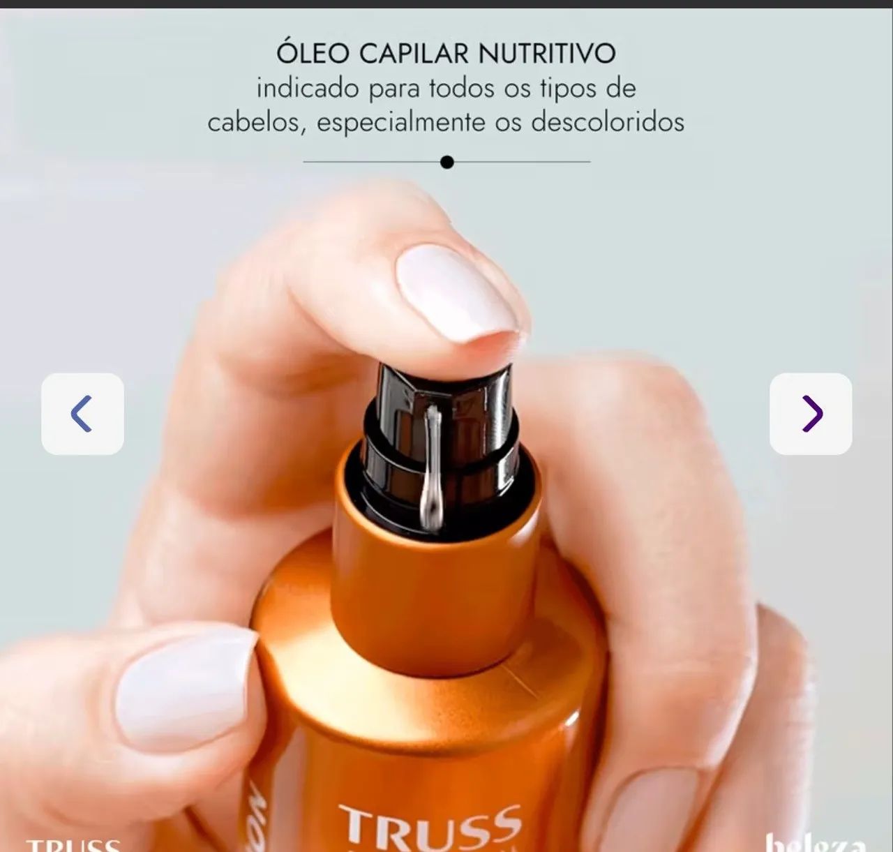 Óleo capilar Truss - Foto 2