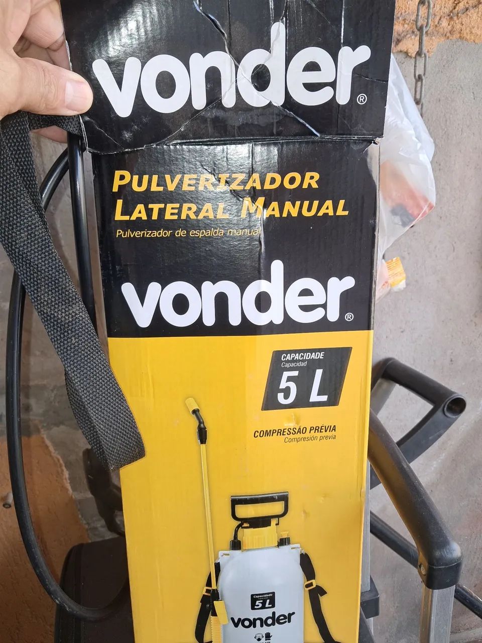 Pulverizador manual 5L vonder - Foto 3