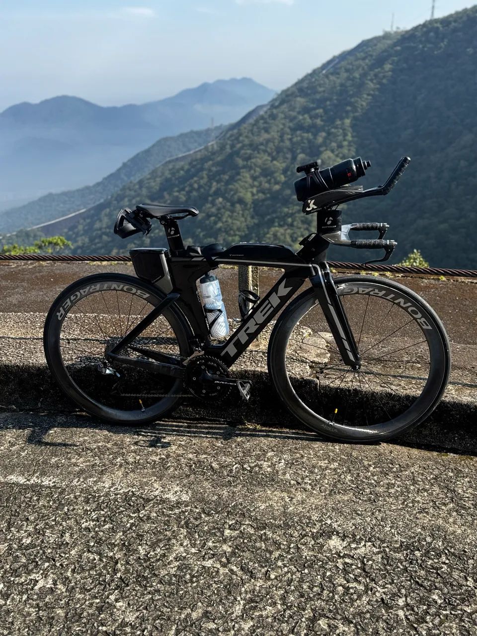 Bike tt Triathlon Trek concept 