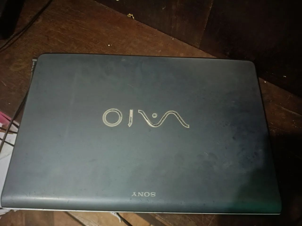 Notebook antigo Sony VAIO modelo PCG-81114L, funcionando