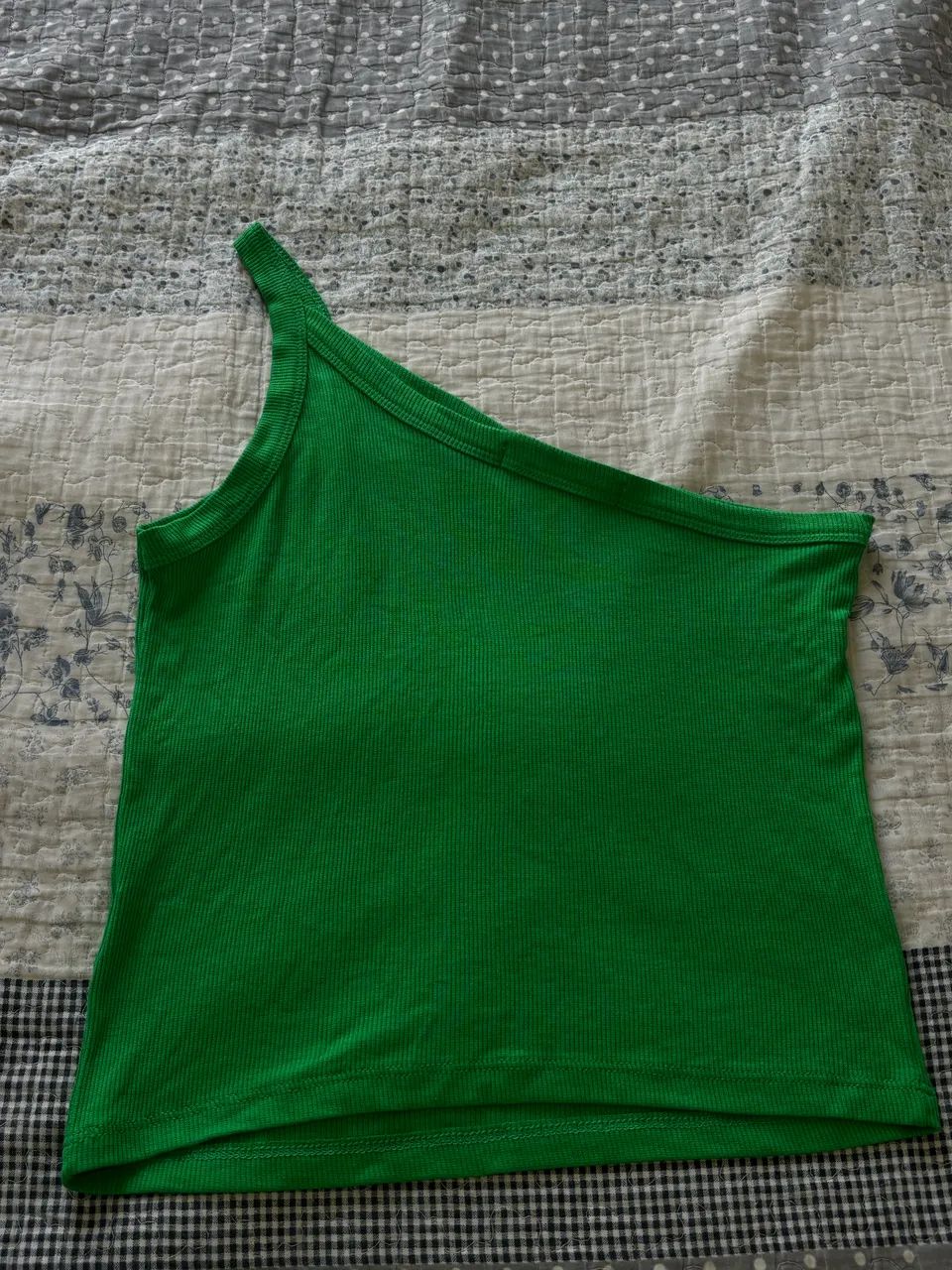 REGATA MANGA ÚNICA VERDE CANELADA M - Foto 2