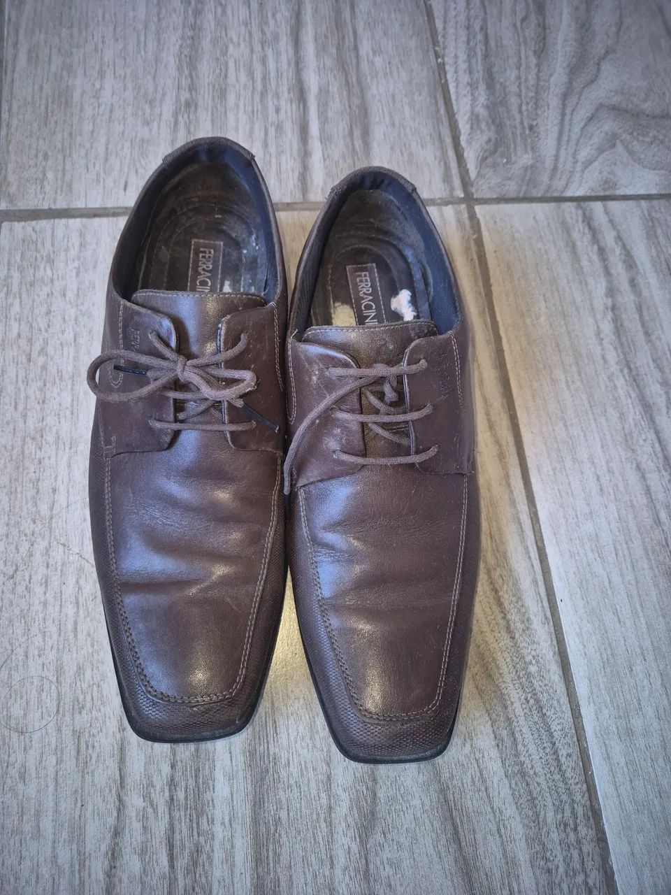 Sapato Ferracini Marrom 