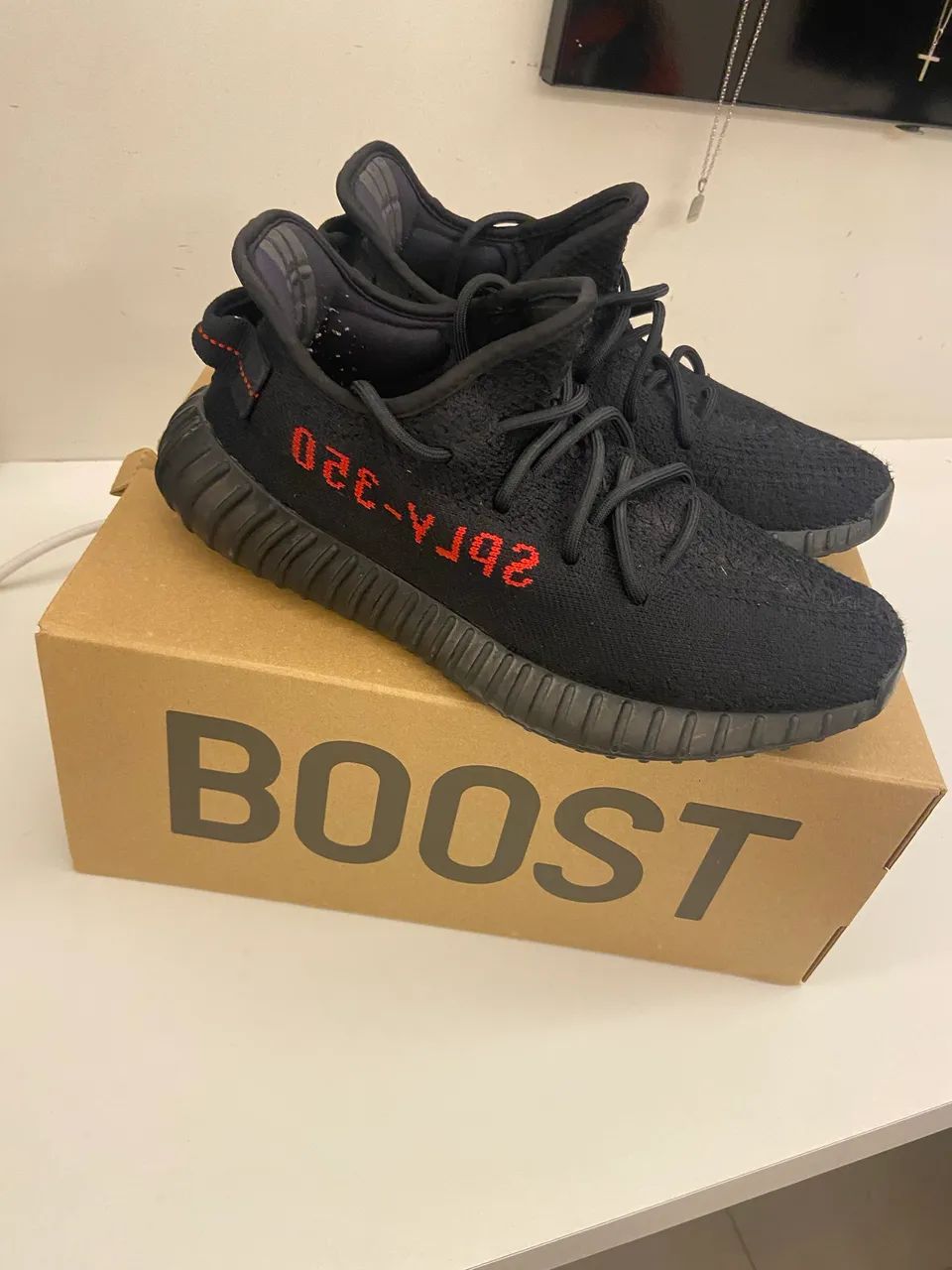 Yeezy Boost 350 v2 Black Red (Bred)