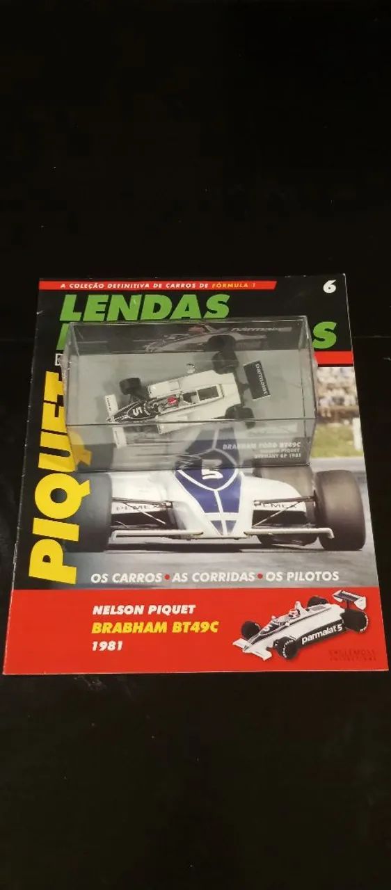 Miniatura Brabham Ford BT49C Nelson Piquet 1981