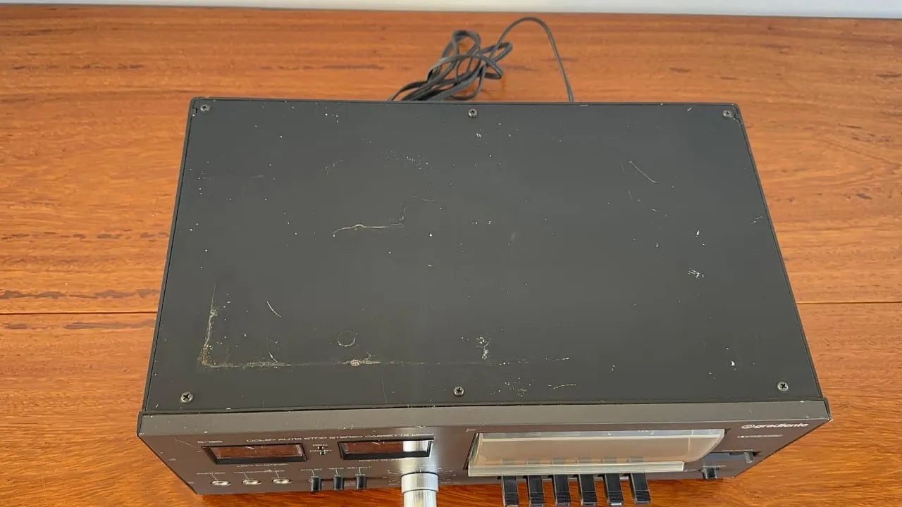 TAPE DECK S125 GRADIENTE REVISADO BOM ESTADO  - Foto 5