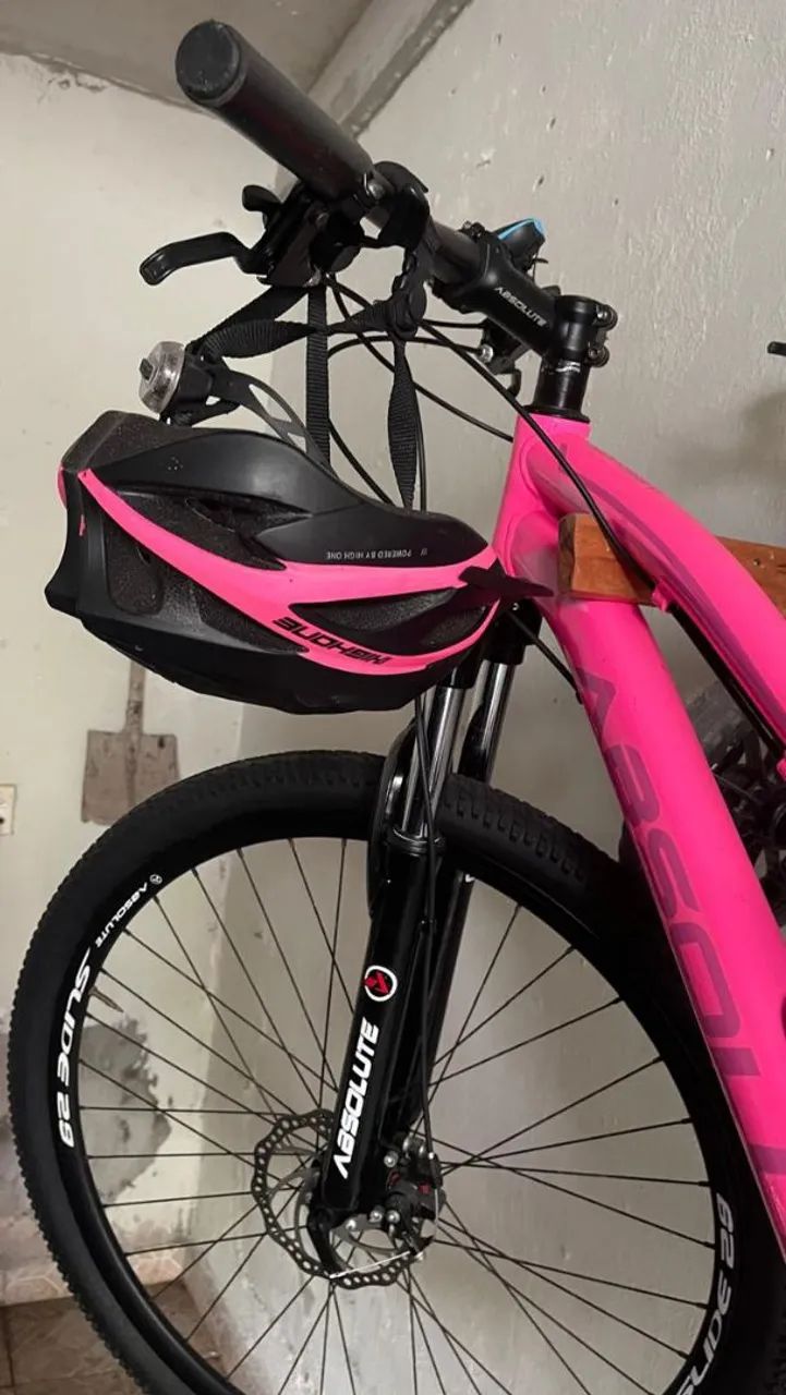 Bicicleta Absolute Hera Aro 29 Rosa - 21 Velocidades - Foto 4