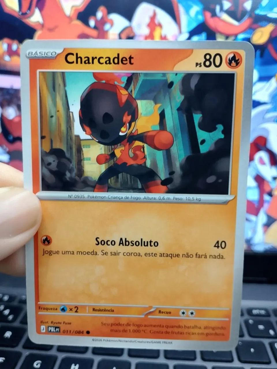 Carta Pokémon Chrcadet