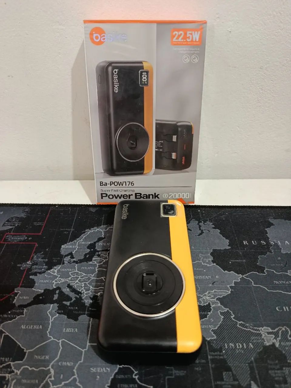 Carregador portátil Power Bank 20.000mAh Basike  / SUPER DESCONTO  - Foto 5