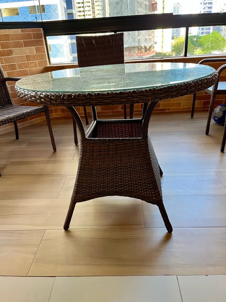 Conjunto de móveis para varanda ou sala