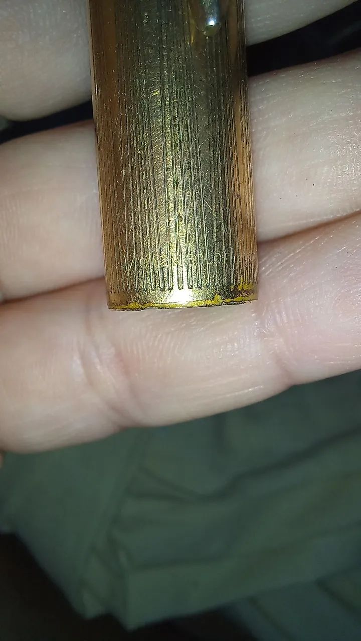 Caneta Tinteiro Parker 51 Aerometric - Forest Green - Tampa Ouro 12k - Foto 5