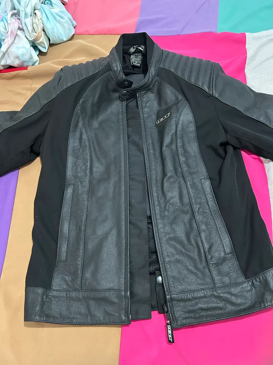 Jaqueta de couro 