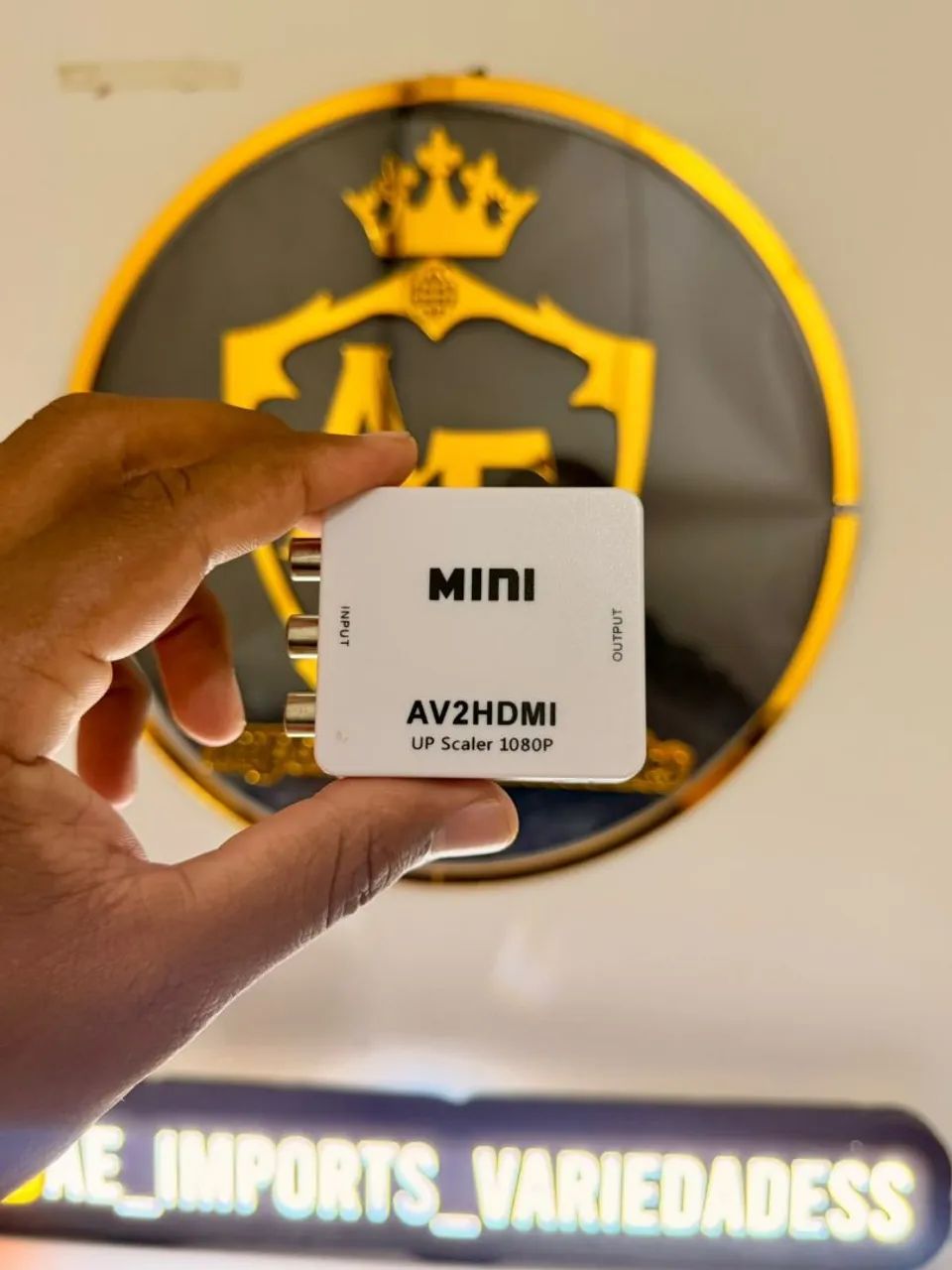 Mini Conversor Av/HDMI - Foto 3