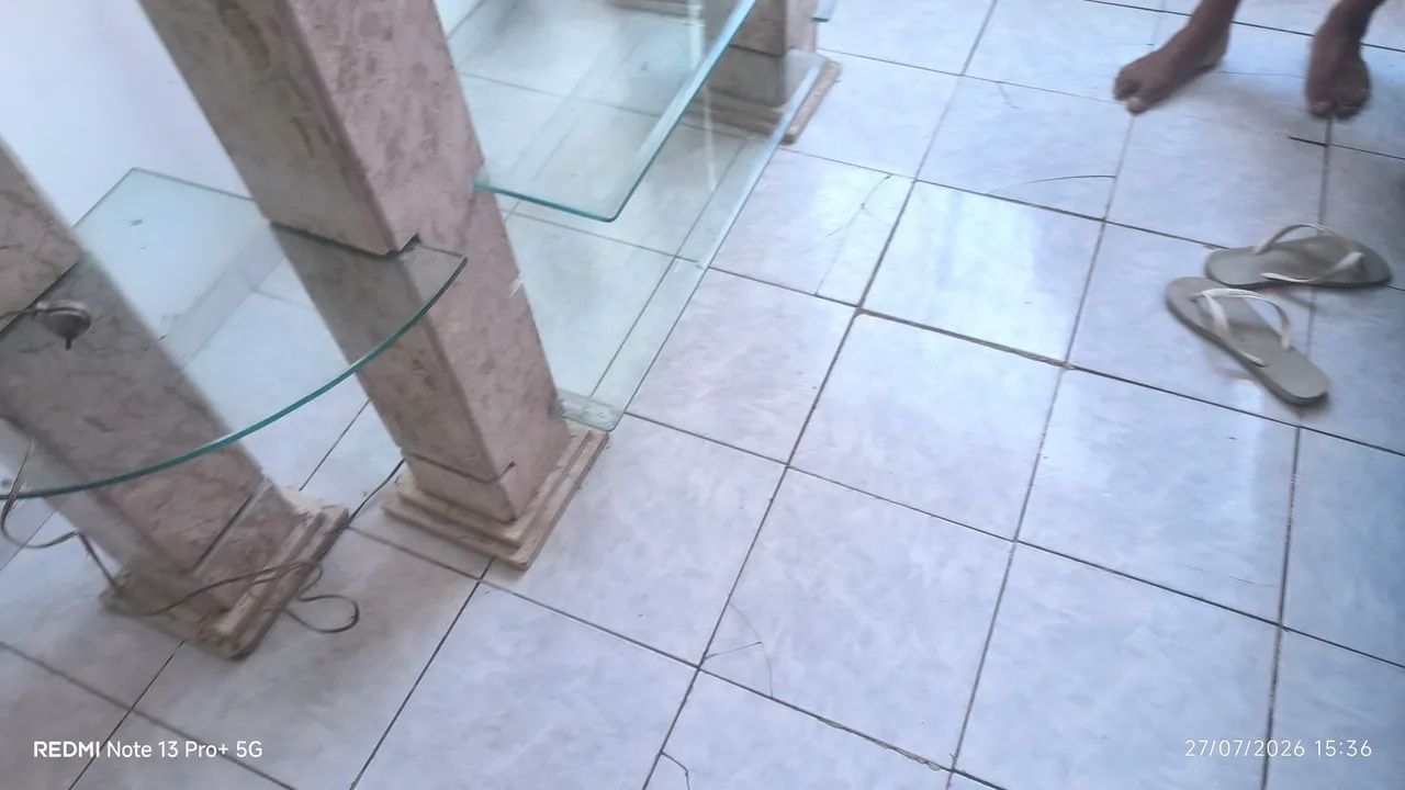 Estante de Mármore e Vidro - Foto 3