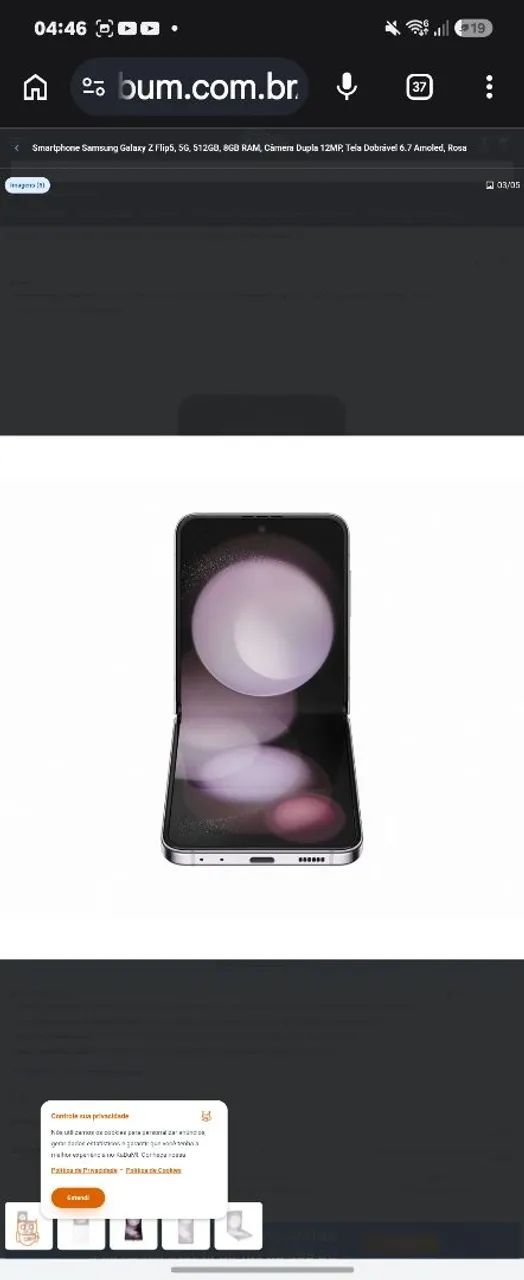 Samsung Z flip 5 512gb - Foto 3
