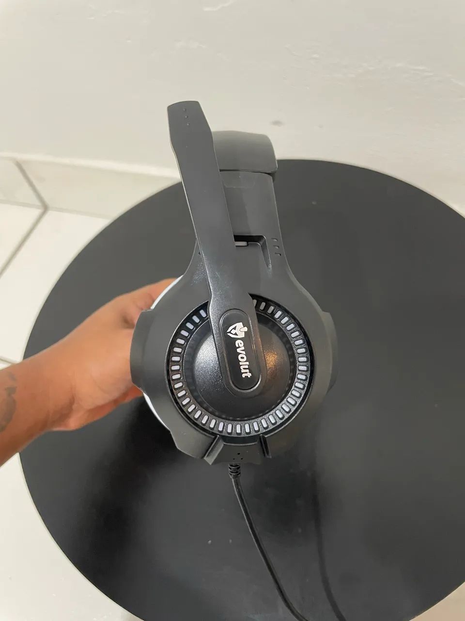 Kit Gamer Teclado Compacto Led + Headset Evolut (Perfeito Estado) - Foto 3