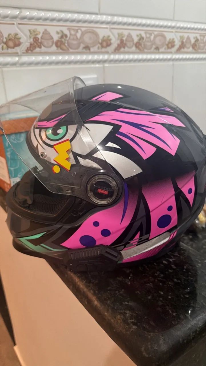 Capacete ls2 tribal num 60