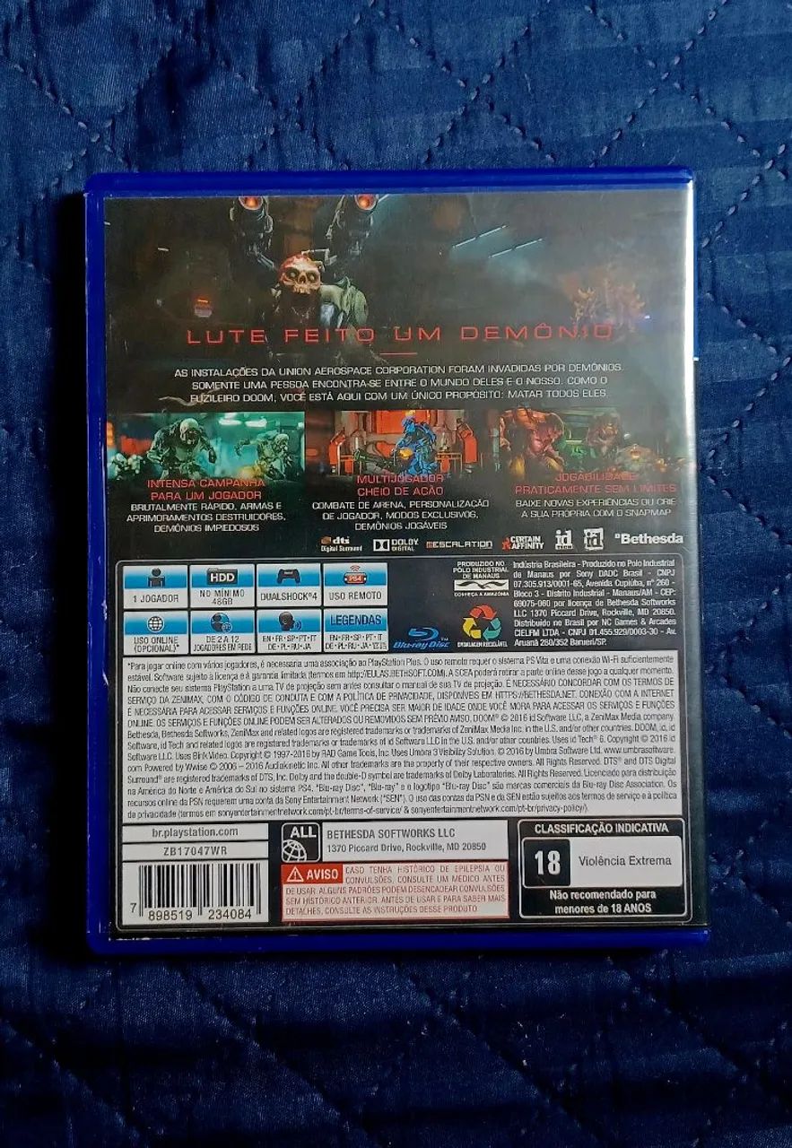 Doom de ps4  - Foto 2