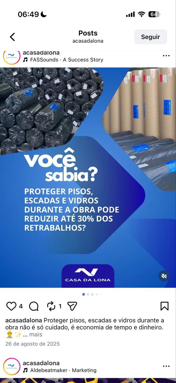 BOBINA DE LONA  - Foto 2