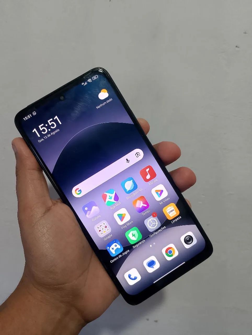 REDMI NOTE 14 128GB 8 DE RAM TODO ORIGINAL MORO EM CG  - Foto 3