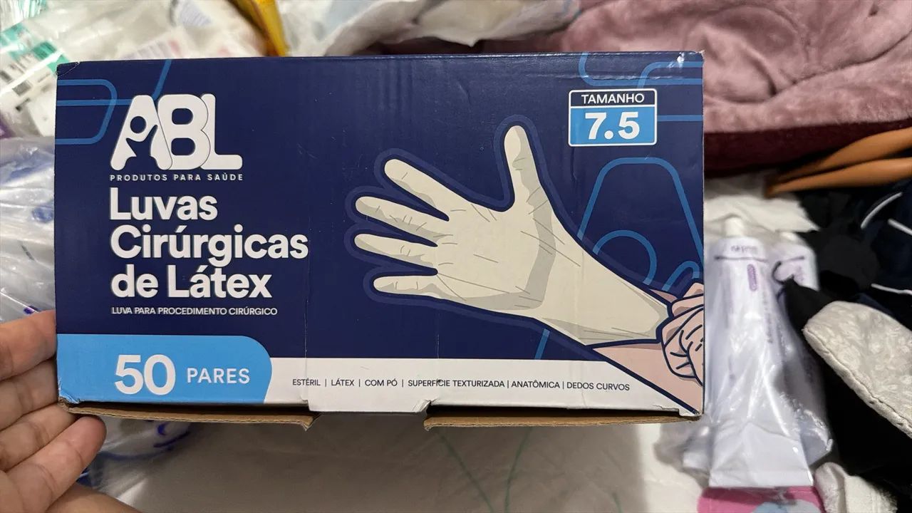 Luvas cirúrgicas 