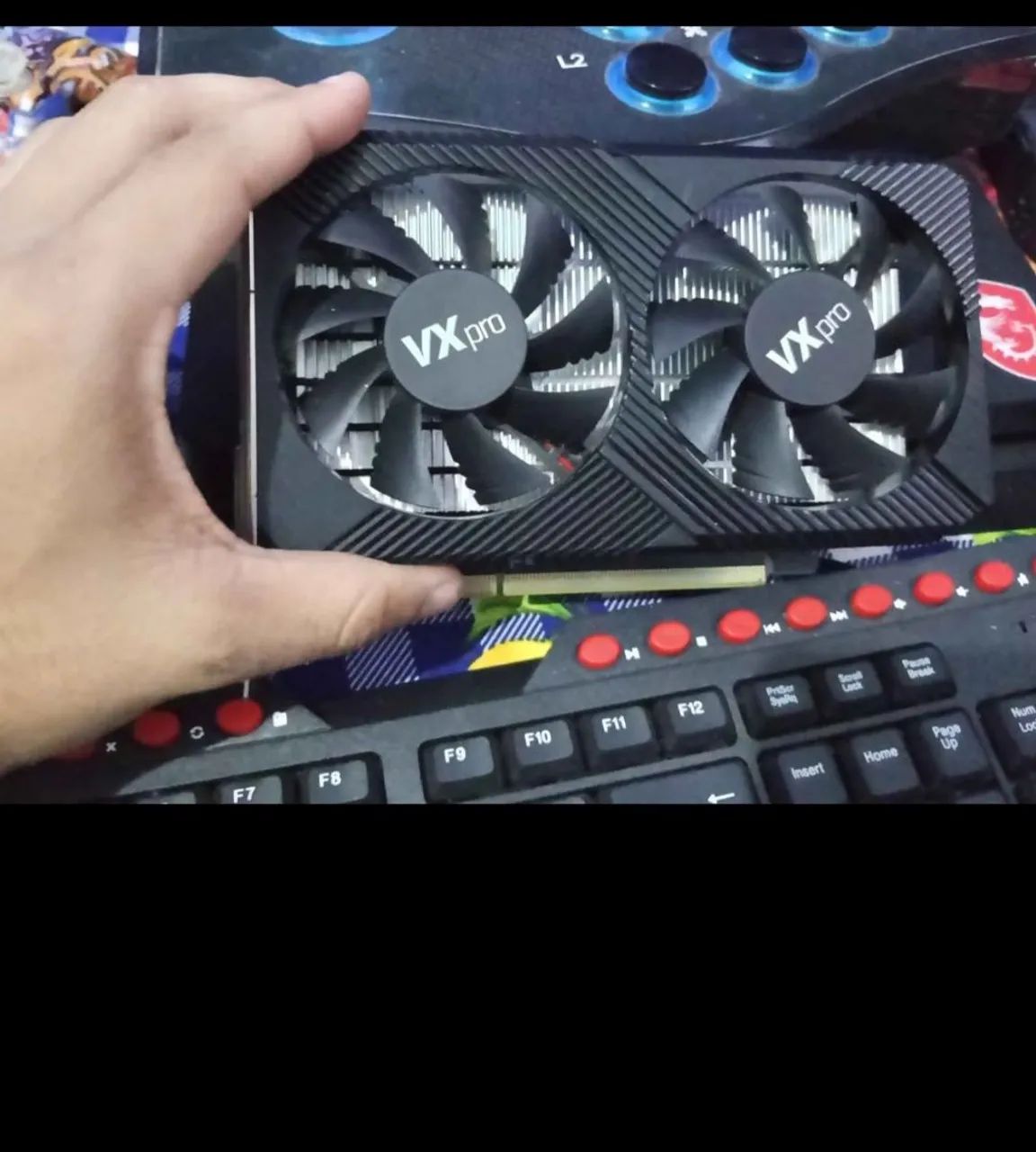 Vendo placa de vídeo RX 550 funcionando perfeitamente  - Foto 2