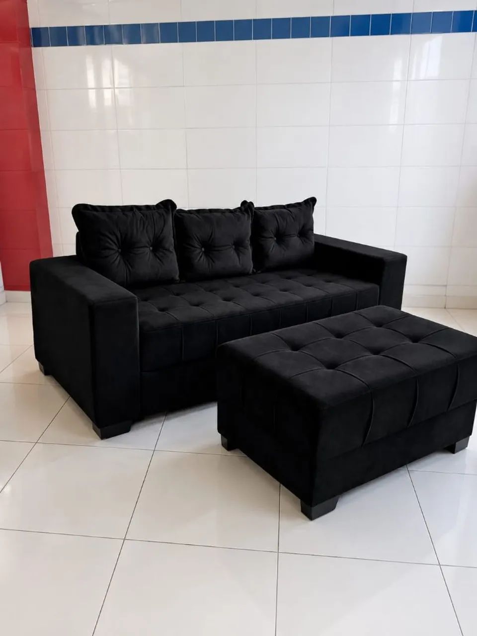 Sofá 3 lugares 