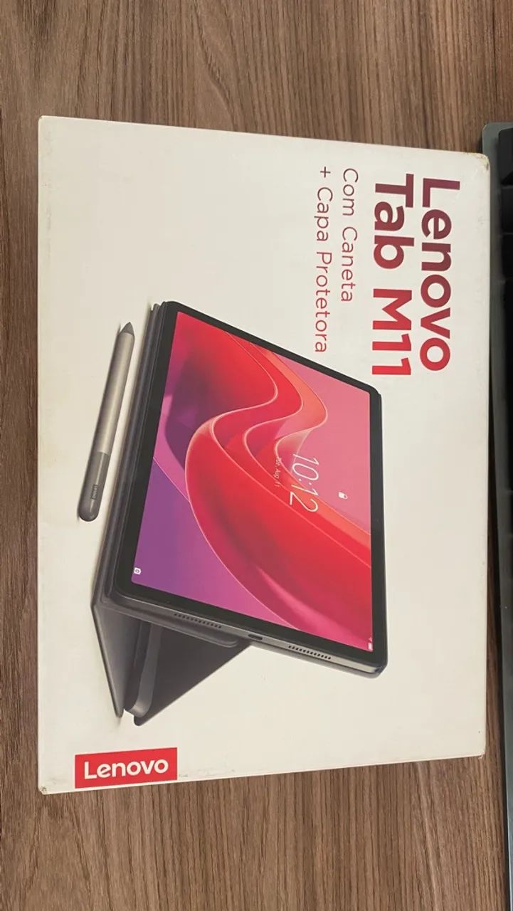 Lenovo Tab M11 128 GB + caneta + capa com teclado - Foto 5