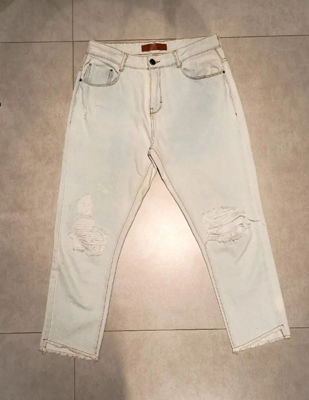 Calça jeans da SHOULDER lavagem clara - Foto 3