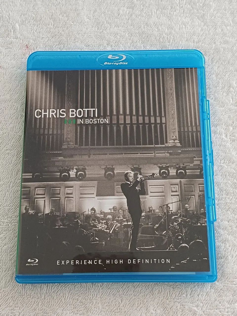 Blu-ray original e importado do concerto Chris Botti in Boston