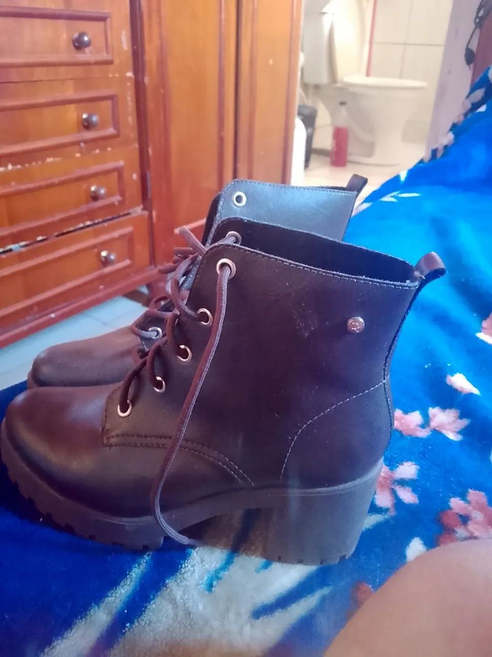 Bota de couro Ramarim  - Foto 2
