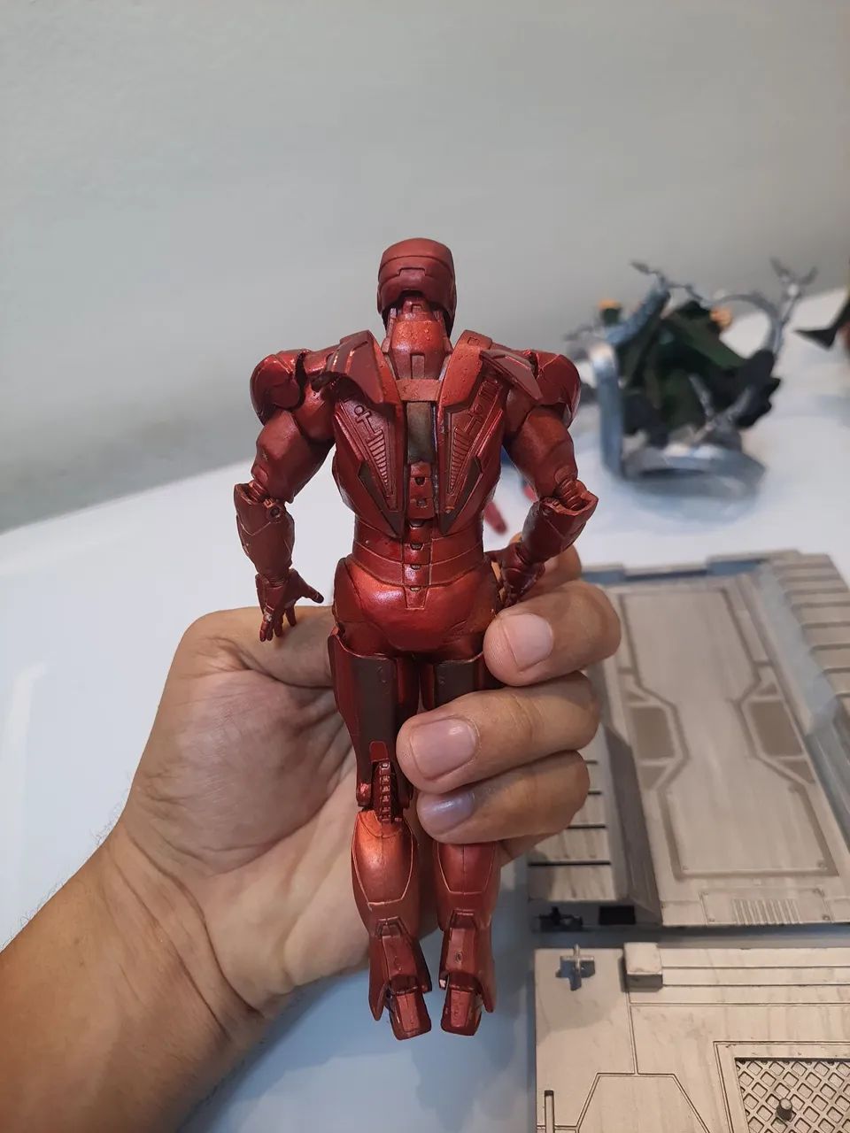 Marvel Select - IRON MAN MARK IV (4) BORDES EXCLUSIVE  - RARA - Foto 3