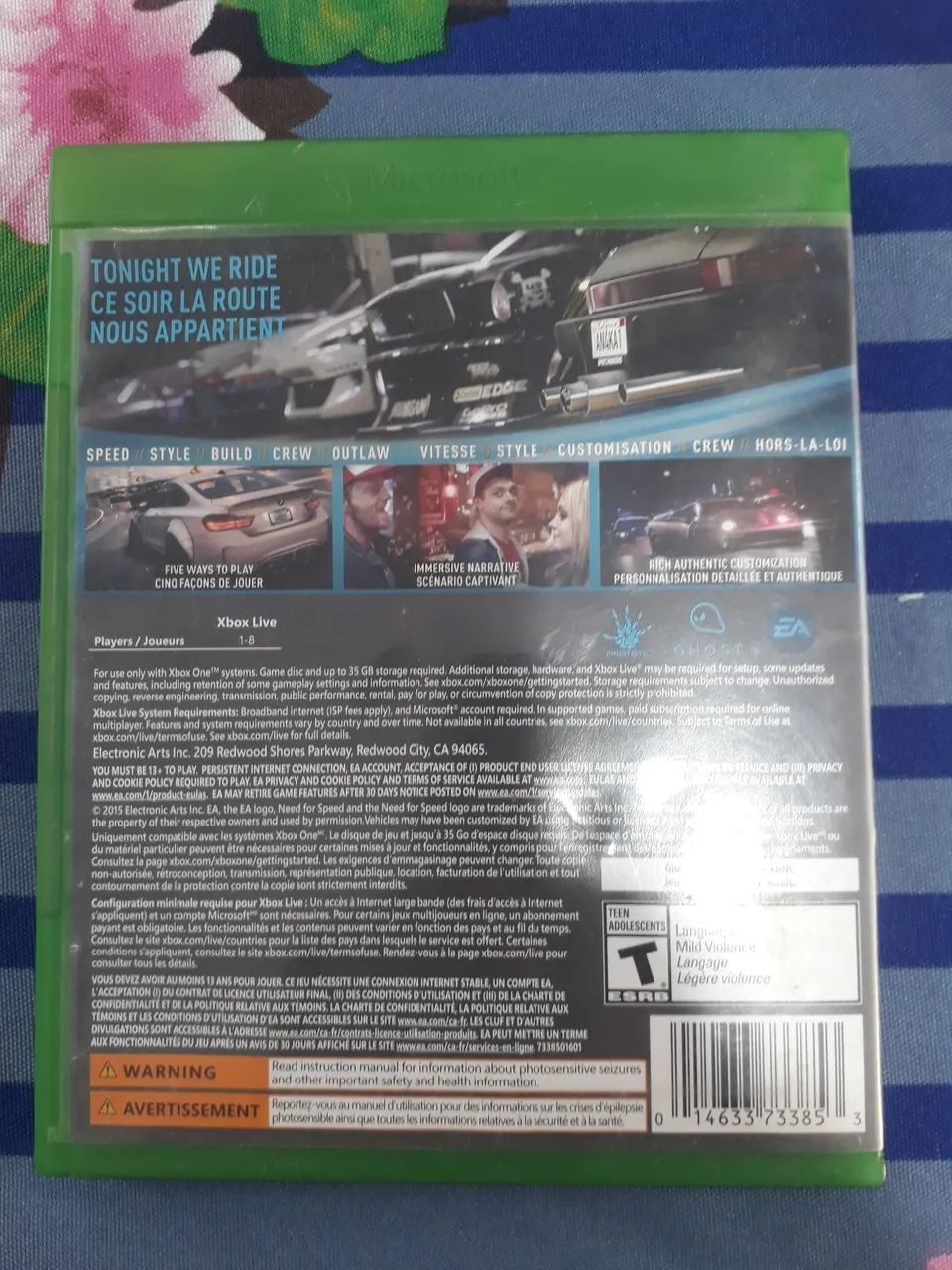 JOGO NEED FOR SPEED XBOX ONE - Foto 2