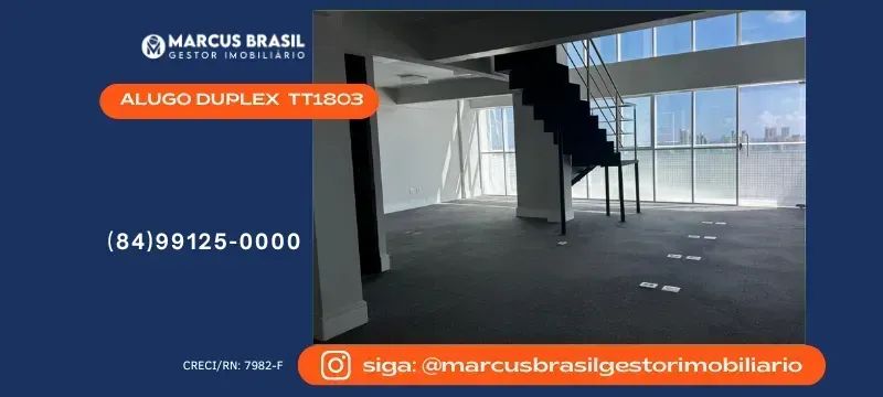 Sala Comercial 107m² no Themis Tower | Próx. Fórum Natal | 4 Ambientes e Garagens - Foto 2