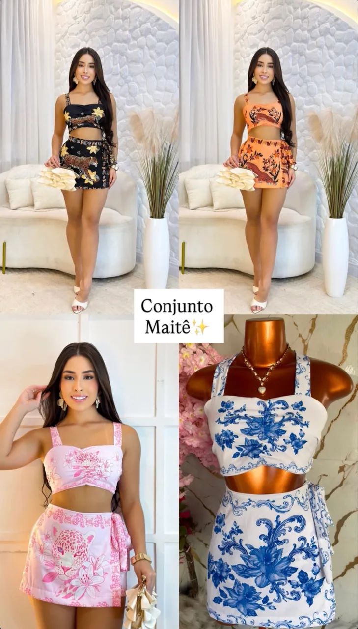 Conjunto Lenço e Maitê  - Foto 2
